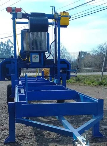 Aserraderos portátiles con motor diesel Kubota